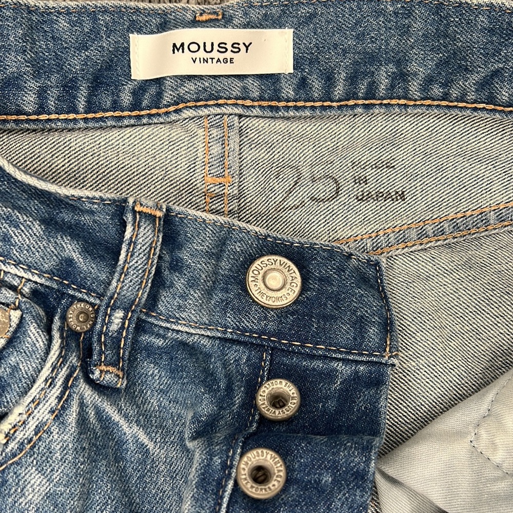 Moussy Light Blue High Rise Women Jeans - Picture 7 of 11